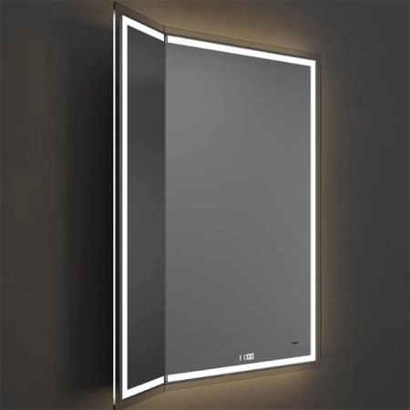 Зеркало Kerama Marazzi TECNOLOGICA M ТЕКНОЛОДЖИКА М TE.M.mi.65 Зеркало Tecno M/Текно M 65 с поворотной дверцей, подсветкой и функцией антизапотевание, белое