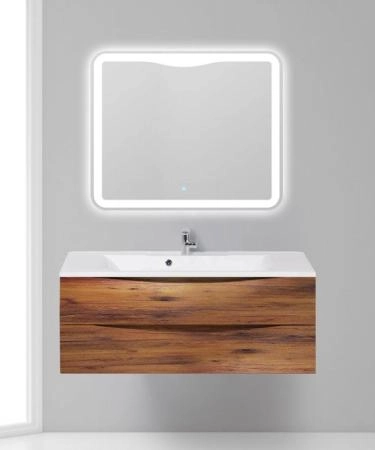 Тумба под раковину Belbagno MARINO Rovere Bianco подвесная 1200x450x500 MARINO-1200-2C-SO-WO-P