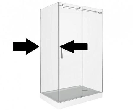 Боковая стенка GOOD DOOR Galaxy SP-80 -C-CH 800 х 1950 мм