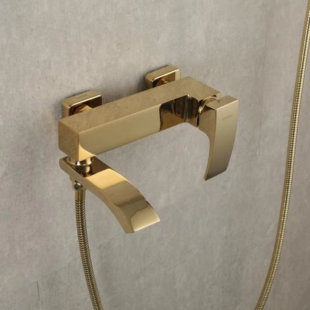 Смеситель GAPPO G3207-3 для ванны, золото