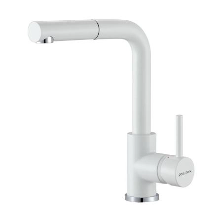 Смеситель для кухни Paulmark Kassel белый матовый Ka214311-431TW