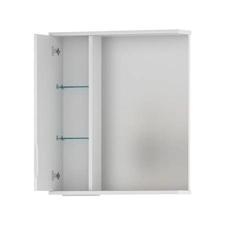 Зеркало-шкаф Volna Adel 60 левый белый глянец