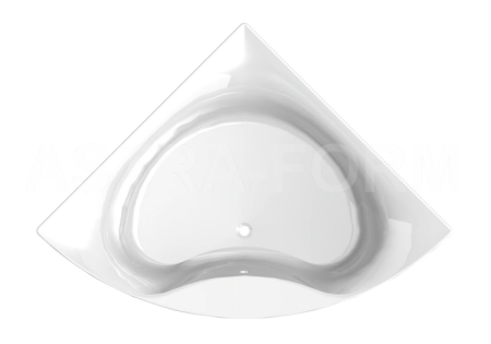 Ванна Astra Form ВИЕНА 150х150 белая иск. камень