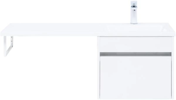Тумба под раковину Aquanet Токио 48 белый (подвесная, 1 ящик)