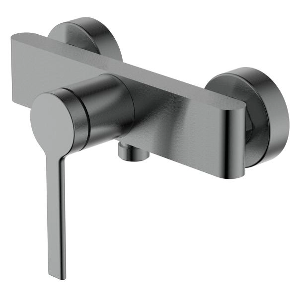 Смеситель для душа Azario VINCENTE с ручным душем, без излива, графит (AZ-VRZ338326AJ)