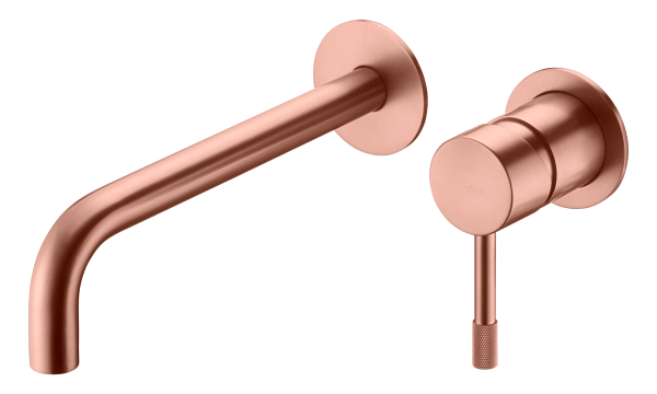 Смеситель для умывальника Boheme из стены, Uno. Copper Brushed 465-CB