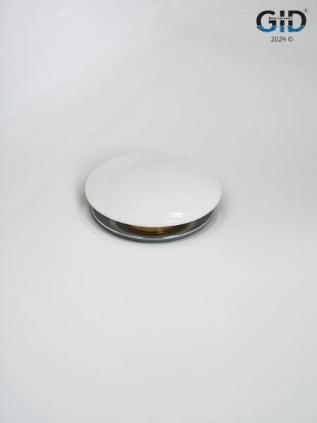 Донный клапан Gid без перелива Wh100 71101K белый 7x7x10