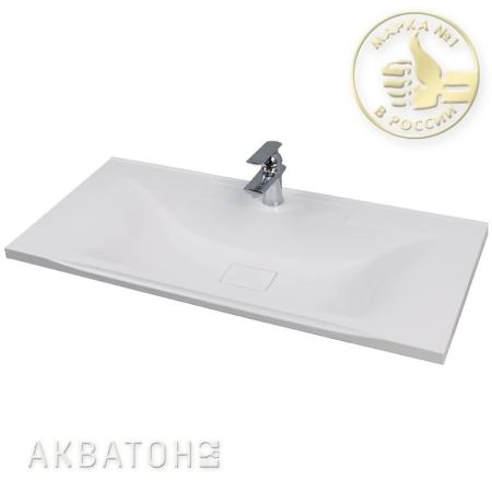 Тумба под раковину Акватон Мадрид 100 М цвет белый