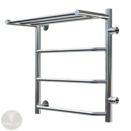 Водяной полотенцесушитель Тругор БРАВО ПМ серия 1 50х60x40 с полкой прав