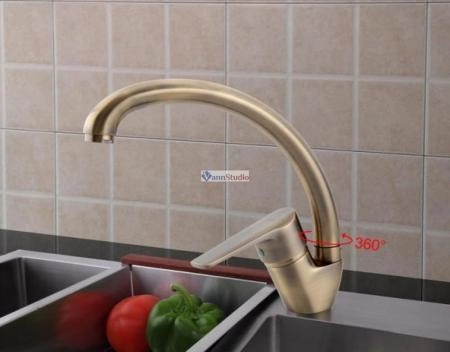 Смеситель для кухни Frap F4130-4 бронза