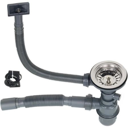 Мойка Melana ProfLine D4545H 45x45 1,2/220 сатин врезная квадратная