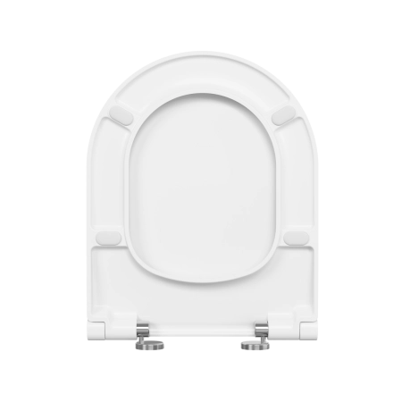 Инсталляция с унитазом VitrA Zentrum Round  9879B003-7200 комплект 4 в 1 с сиденьем микролифт безободковый цвет клавиши глянцевый хром