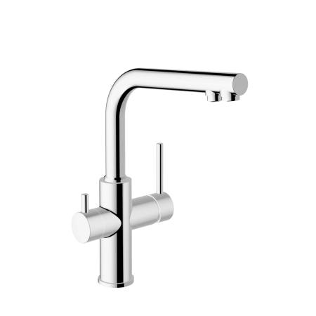 Смеситель VitrA Masterline  A42144EXP с поворотным изливом и фильтром для воды однорычажный хром латунь