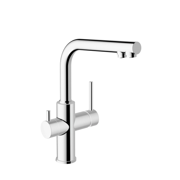Смеситель VitrA Masterline  A42144EXP с поворотным изливом и фильтром для воды однорычажный хром латунь