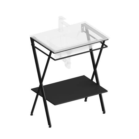 Металлическая структура Kerama Marazzi PIANO NEXT ПИАНО НЕКСТ PIA.N.65\BLK напольная 65, черная матовая