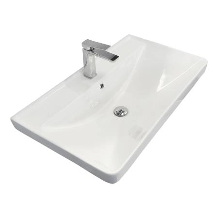 Тумба с раковиной Comforty Енисей-80П2 00-00022358CF подвесная серый шелк c раковиной 4480