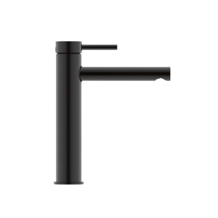 Duravit Circle L Смеситель для раковины, высокий, 1 отв., цвет: черный матовый