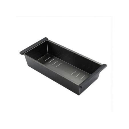 Кухонная мойка Gappo GS5050-6 500x500x215mm 0.8мм с коландером Черный