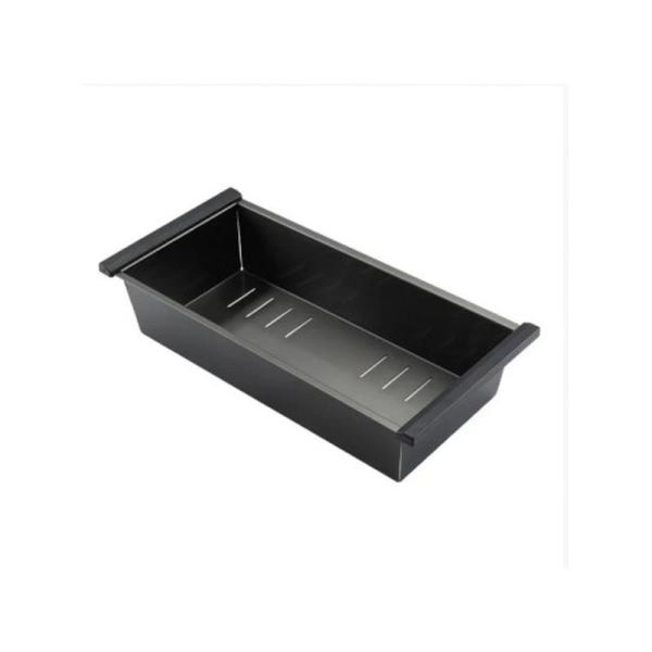 Кухонная мойка Gappo GS5050-6 500x500x215mm 0.8мм с коландером Черный