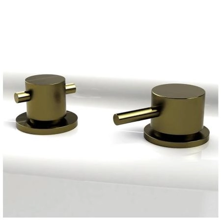 Смеситель на борт ванны Радомир МиниБриз-BRONZE 1-27-4-0-0-608 бронза