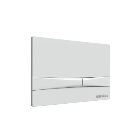 Инсталляция BERGES NOVUM 40254 для скрытого монтажа унитаза кнопка F4 Soft Touch, белая
