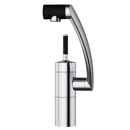 Смеситель Damixa Arc 290007464 для кухни (хром/черный)