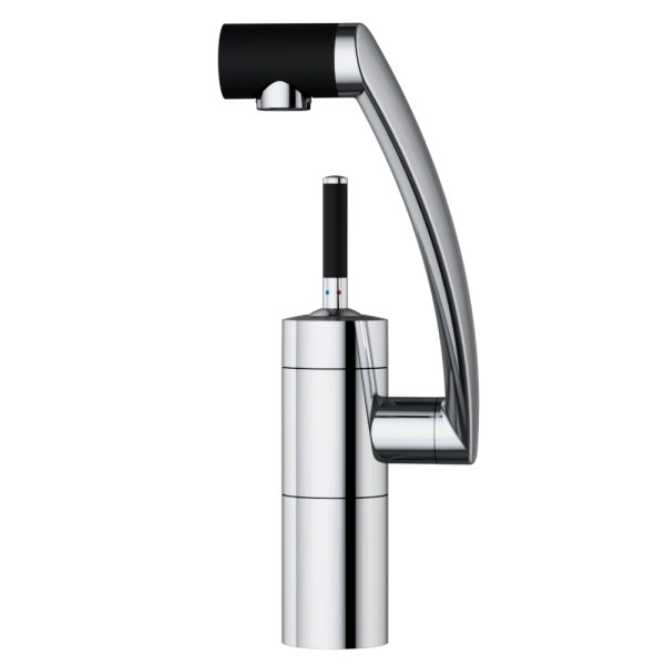 Смеситель Damixa Arc 290007464 для кухни (хром/черный)