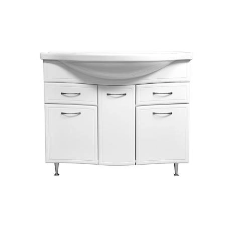 Тумба под умывальник Stella Polar Концепт 100, 2 ящ., Эльбрус 100