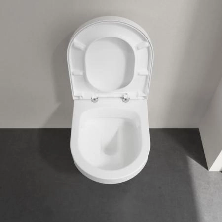 Villeroy&Boch Architectura Комплект Унитаз-подвесной 37х53х33см., сиденье с функцией QuickRelease, Softclose, цвет: альпийский белый