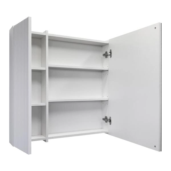 Зеркало-шкаф Comforty Муром-80 00-00020165CF белый матовый