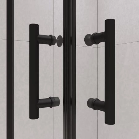 Душевой уголок RGW PA-31B Passage 100x100 Черный матовый прозрачное