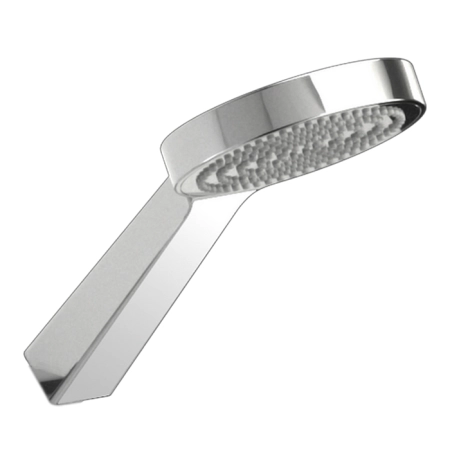 HUBER Shower Лейка душевая ручная D100 мм с одним типом струи, цвет: хром