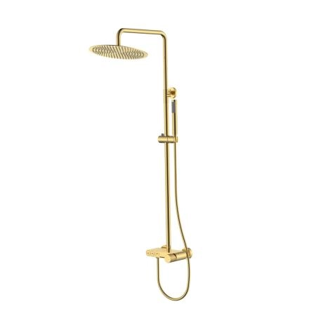 Стойка для душа Boheme STICK GOLD SPIRALE 128-GG.4