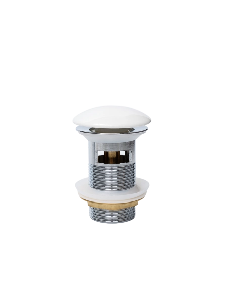 Донный клапан Gid с переливом Wh100-1 71102K белый 7x7x10