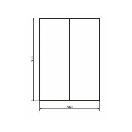 Шкаф подвесной Comforty Осло-60 бетон светлый