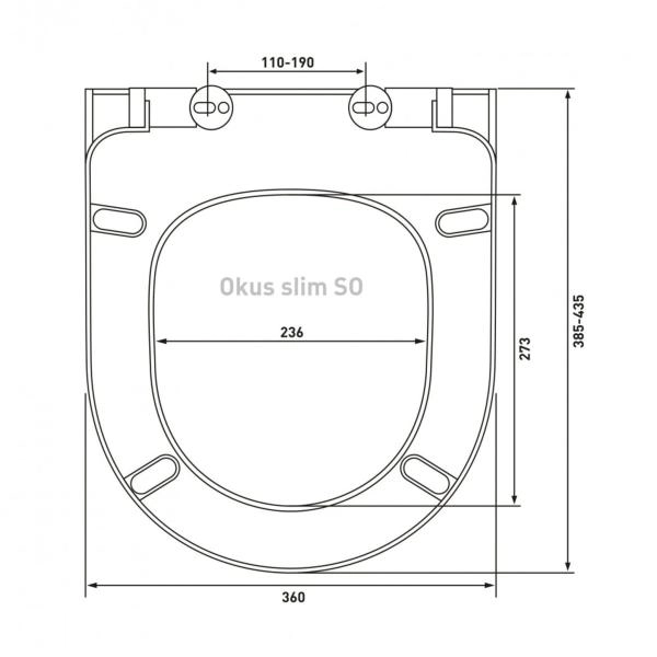Инсталляция с унитазом VitrA Zentrum Round  9879B003-7200 комплект 4 в 1 с сиденьем микролифт безободковый цвет клавиши глянцевый хром