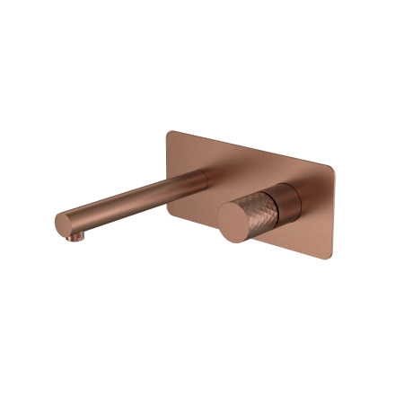 Смеситель STICK Boheme из стены BRUSHED BRONZE ручка DIAMOND 125-BRB