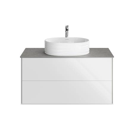 Тумба Kerama Marazzi PLAZA MODERN ПЛАЗА МОДЕРН PLB.M.100.2\WHT.V подвесная 100 белый 2 ящика