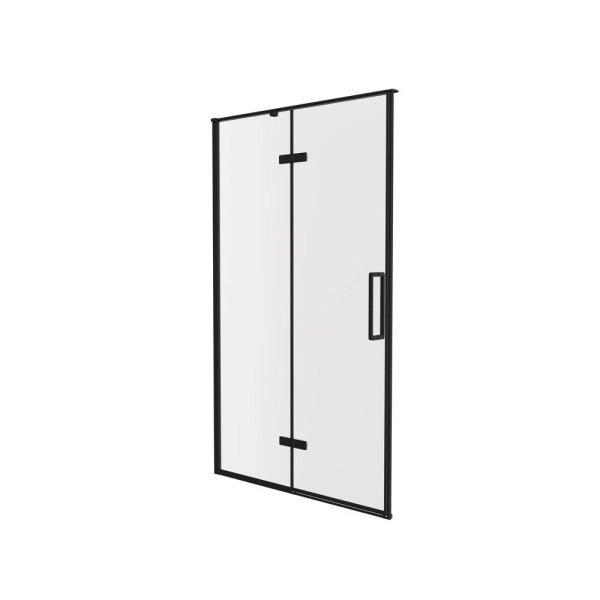 Душевая дверь KNOTLOR HDIP120CG0BL 120х200, черный