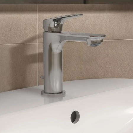 Ideal Standard Ceralife O Смеситель для раковины H10см., на 1 отв., с донным клапаном, цвет: хром