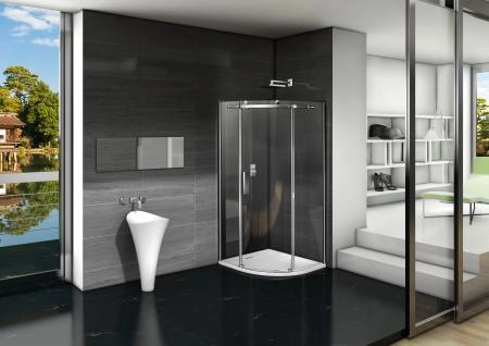 Душевой угол GOOD DOOR Galaxy R-100-C-CH 100x100 см