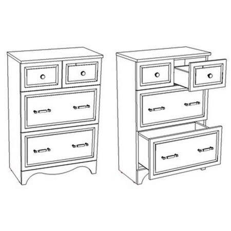 Комод Corozo Классика 55