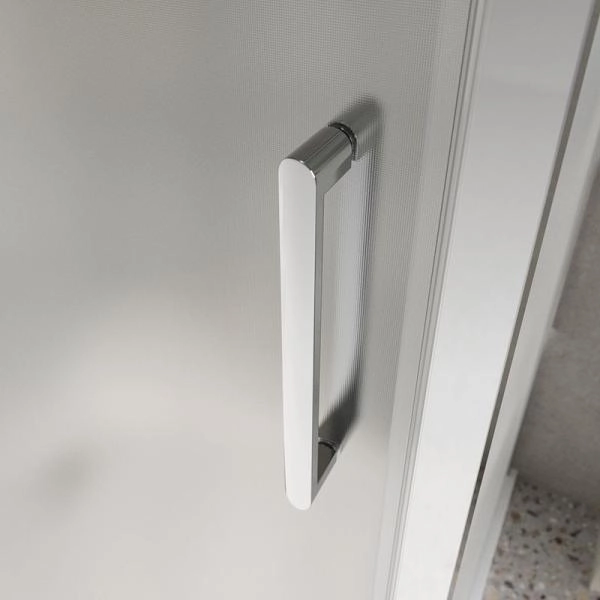 Душевой уголок BelBagno LUCE 120x90 матовое стекло 6 мм профиль хром LUCE-AH-1-120/90-P-Cr