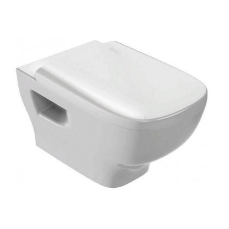 Унитаз Jacob Delafon STRUKTURA EDE102-00 безободковый подвесной /54х34/(белый)