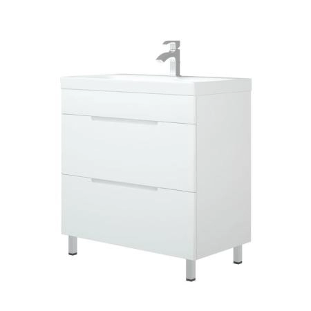 Тумба Corozo Мадисон 80 Z2, Люкс белая, Сомо 80 / Фостер 80  (раковина отдельно)