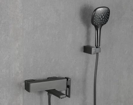 Смеситель Gappo G3217-9 для ванны оружейная сталь