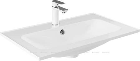 Раковина Aquanet Арт 75 Литьевой мрамор