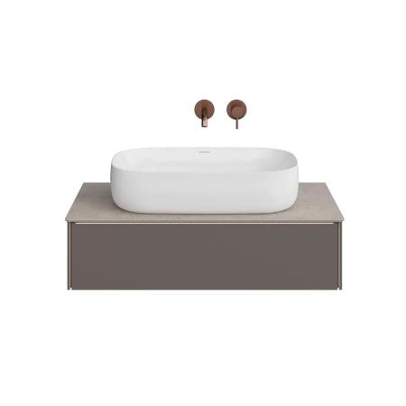 Тумба Kerama Marazzi MAGICA МАДЖИКА MA.90.1\EGR.M подвесная 90, 1 ящик, вечерний серый матовый