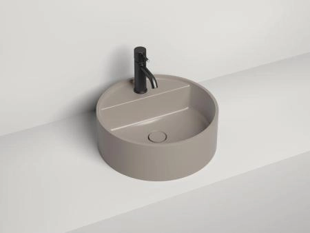 Раковина Salini ARMONIA TOP 02 S-Sense покраска RAL глянцевая 45x45 130116GF накладная без отв.смесителя