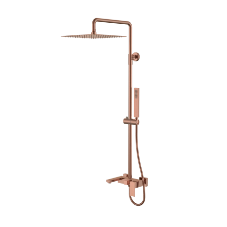 Стойка для душа Boheme QUBIC Copper Brushed 478-CB